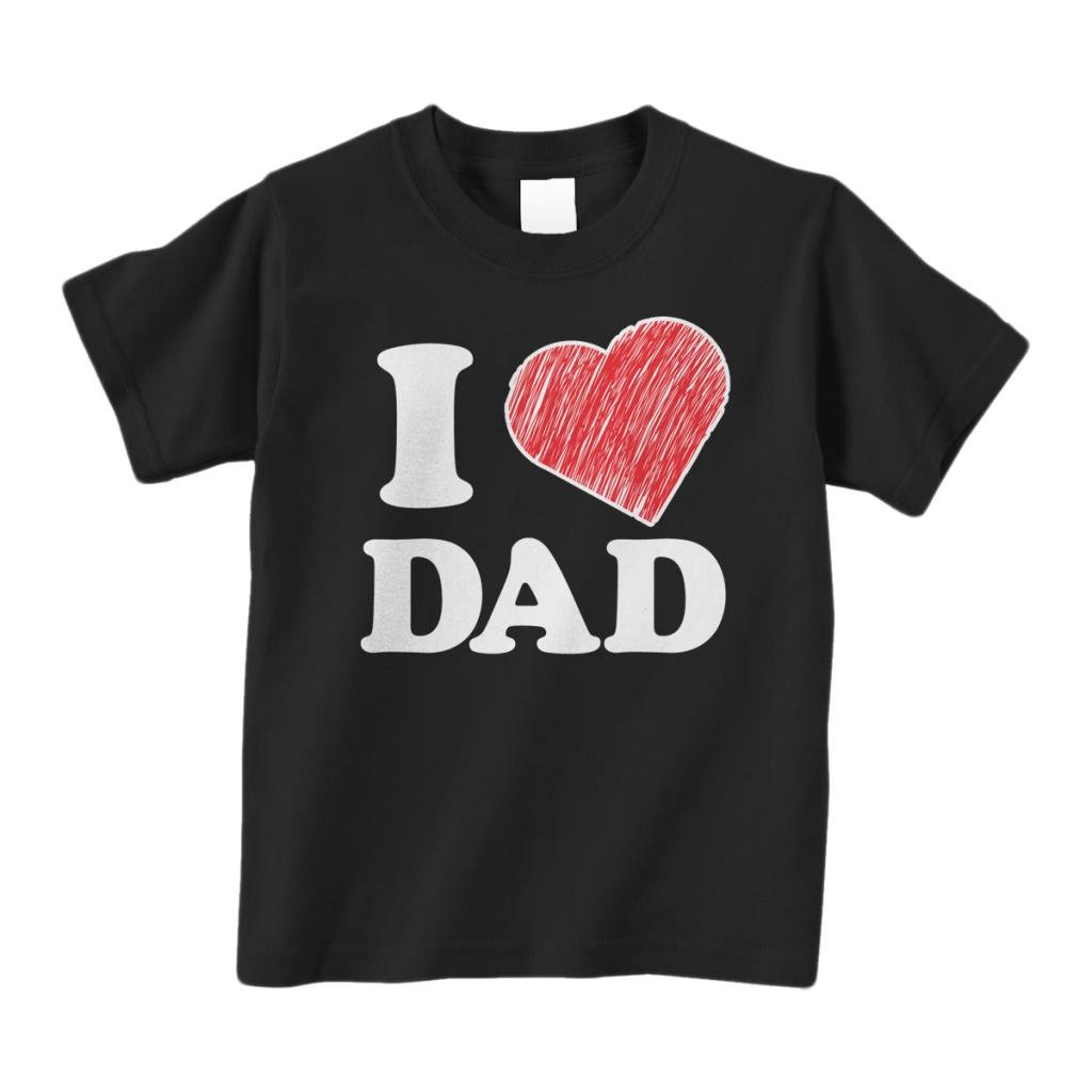 Dad Love Threadrock T-Shirt Infant/Toddler Little Boys\u0027 I