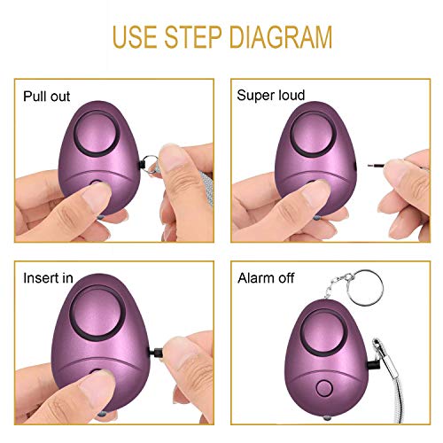 4 KOSIN+Personal+Security+Keychain+Emergency