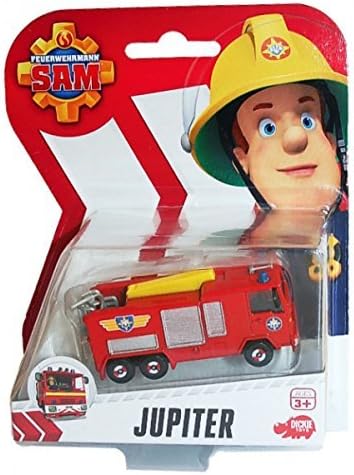Dickie-Spielzeug Fireman Sam - The Cast Mini Series Vehicle - Fire Engine Jupiter
