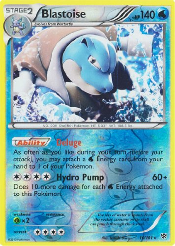 PokemonBlastoise (16) - Plasma Blast - Reverse Holo