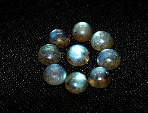 Natural 5mm Labradorite Loose Gemstone Cabochons