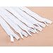 PPDD 50 pcs Invisible Zippers Nylon Coil Zippers for Tailor DIY Sewing Crafting Garment Accessories 24 Inch (White)