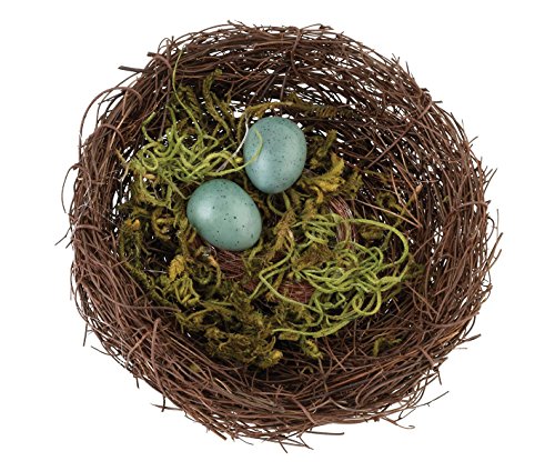Lillian Rose Ring Pillow Alternative Moss Bird Nest Ring Holder