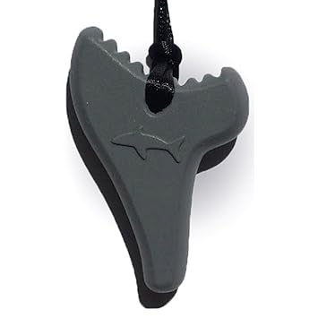 shark tooth teething necklace
