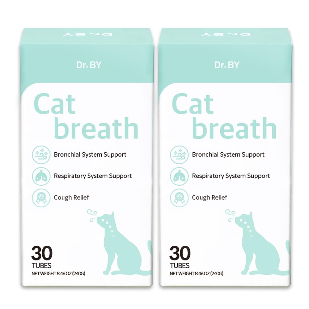 Dr.by Cat Breath Bronchial Supplements Cat Sneezing