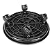 Fasmov 3 Pack of Plant Pallet Caddy Plant Stand Round Flower Pot Mover, Plant Pot Pallet Dolly Caster with Universal Wheels, Blackthumb 2