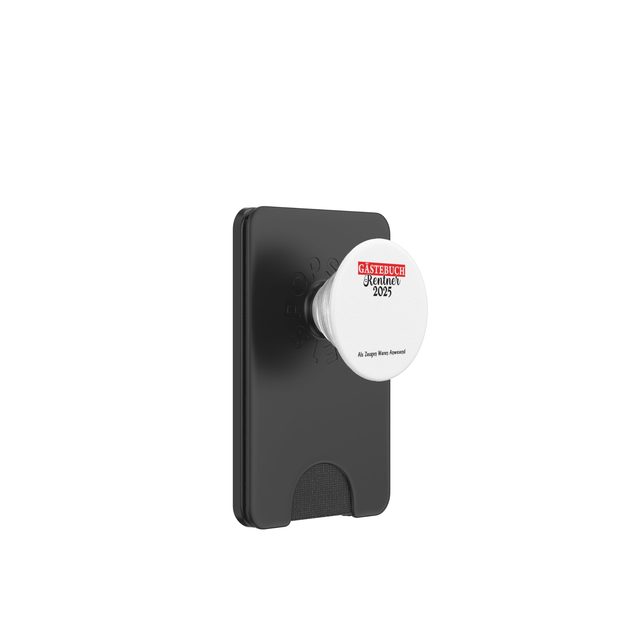 Guestbook Guestlist Pensioner Pension 2025 Retirement PopSockets PopWallet for MagSafe