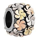 CharmSStory Hawaii Flower Charm Beads For Charm Bracelets
