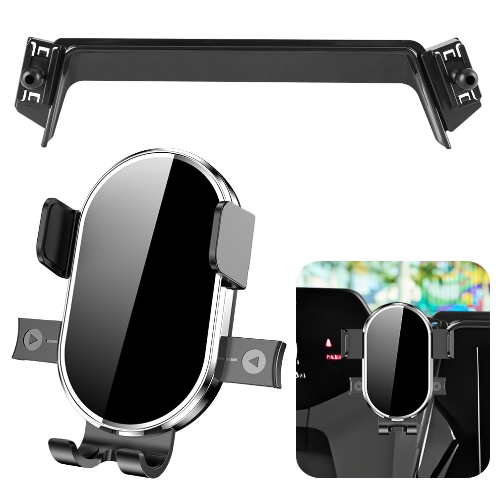 Photo 1 of Car Phone Holder For Toyota Prius 2023 2024 2025 LE XLE Nightshade?Prius Prime 2023-2025 SE?8-inch screen? Auto Accessories Navigation Screen Interior Cell mobile Phone Mount holders case accessory