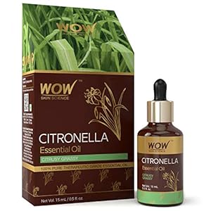 WOW Skin Science Citronella Essential Oil, 15 ml