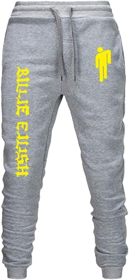 CREPUSCOLO Women's Billie Eilish Graphic Sweatpants Fans Sport Pants Track Baggy Trousers