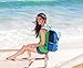 ONIVA - a Picnic Time brand Zuma Backpack Cooler, Soft Cooler Backpack, Lunch Cooler Black 16 x 11 x 3