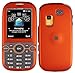 Orange Rubberized Hard Faceplate Cover Phone Case for Samsung Gravity 2 T469 T404G