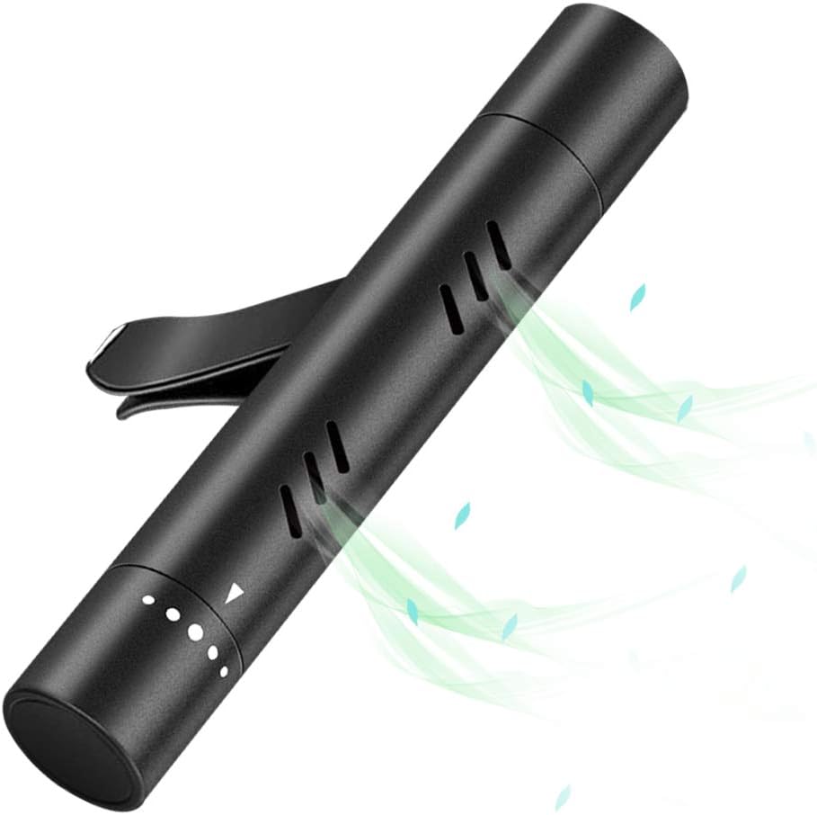 Guiseapue Car Air Freshener,Car Aromatherapy Stick,Car Vent Clip Perfume Diffuser for Bedroom Office Travel Improve Air Quality (with 5 Different Fragrance Sticks Vehicle)