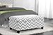 Dorel Living Chevron Storage Ottoman