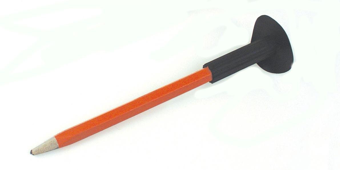 Brüder Mannesmann Mannesmann 4003315069171 Pointed Chisel Loose with Hand Guard 300 mm