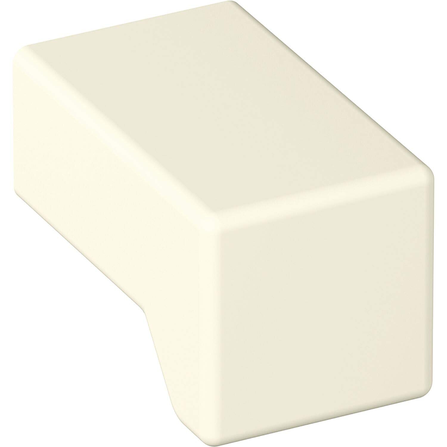 HEWI 547.15B Button 547.15, Width 15 mm, Depth 25 mm, Polyamide, Colour: Pure White matt, reinweiß matt (99)