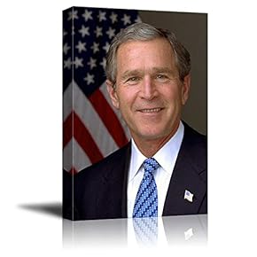 Portrait of George W Bush (43th President of...