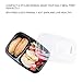 Glotoch Bento Box, 32 Ounce Wholesale 2 Compartment Plastic Food Storage Containers for Meal Prep-Microwave, Freezer & Dishwasher Safe - Eco Friendly Oven Safe Food Container, Pack of 10