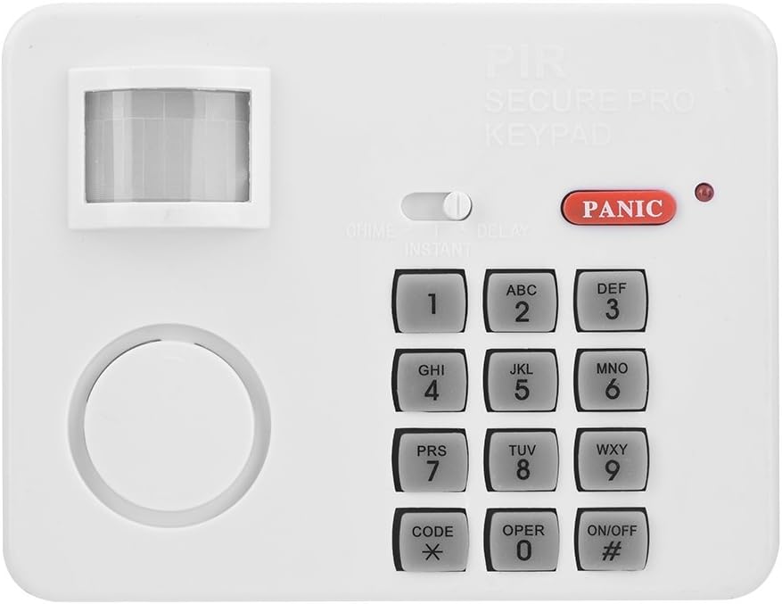 Wireless Security Keypad Alarm Motion Sensor Alarm Password Home ...