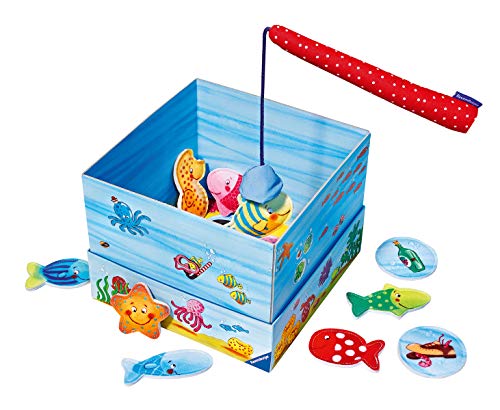 Ravensburger ministeps 4174 Mein erstes Angelspiel, Erstes Geschicklichkeitsspiel mit weicher Stoff-Angel, Spielzeug ab… – Bild 3
