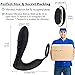 Male Prostate Massager Anal Vibrator with Penis Ring for Man Masturbation, Treediride Wireless Remote Control Butt Plug Gay Sex Toy with 10 Vibrations for Anal g spot Stimulation