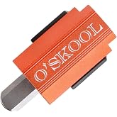 O'SKOOL Corner Chisel Squaring Tool with Spring-Loaded HSS Blade, DAB020 | One-Strike Squaring for Cabinet Mortises, Door Hinge Recesses, Framing, and General Woodworking