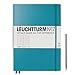 Leuchtturm1917 Hard Cover Master Slim (A4+) Notebook, Nordic Blue, Ruled - Lined