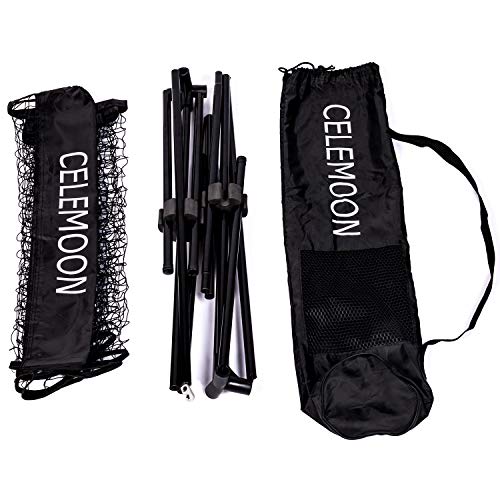 image for CeleMoon Portable Foldable Tennis Net Set for Tennis, Pickleball, Kids