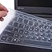 Ultra Thin Silicone Keyboard Protector Skin for Flex 5 14 inch, Flex 5 15.6 inch, Lenovo Yoga 720 15 15.6 inch Laptop Anti Dust Keyboard Case, Clear