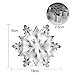 1PC Large Christmas Snowflake Cookie Cutter Mold 3D Stainless Steel Pastry Biscuit Fondant Cake Baking Mold For Kitchen
