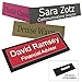 Business Name Tag/ID Badge Personalized - Laser Engraved, Pin Back - Customized