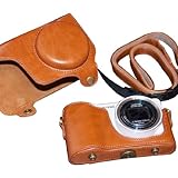 PU Case Camera Case Bag for Samsung Galaxy GC200 Camera Bag EK-GC 200 (brown)