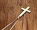 VNOX Halloween Costumes for Men - Stainless Steel Inverted Cross Necklace, Upside Down Cross, Gothic,Occult,Devil, Satanic Jewelry