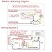 DROK Digital Current Tester Multimeter DC 100V Volt 2A Ampere Battery Monitor Gauge 2in1 Red/Blue 2-Color LED Display Car Automotive 12V 24V Built-in Shunt