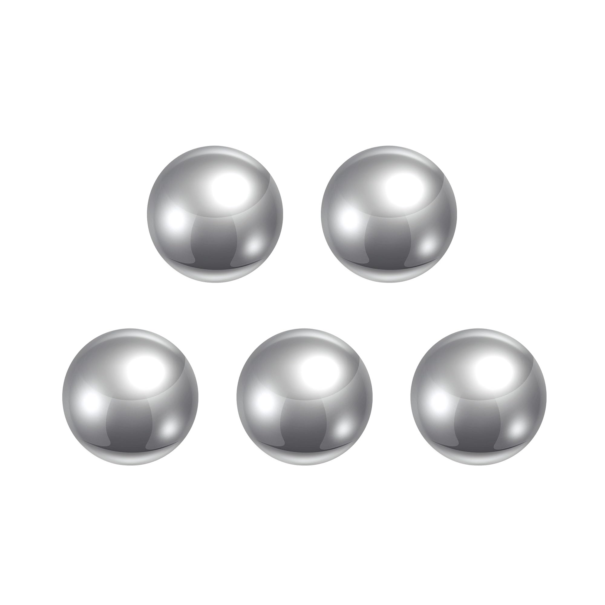 sourcing map 5pcs 12mm 440C Stainless Steel Bearing Balls G25 Precision