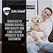 Sofa Shield Chair Slipcover with Patented Strap, Reversible Tear Resistant Soft Quilted Microfiber, 23” Seat Width, Durable Furniture Stain Protector, Washable Cover for Dogs, Kids, Light Taupe