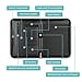 esLife Padfolio, Professional Resume Portfolio with Letter Size Writing Pad and Business Card Holder
