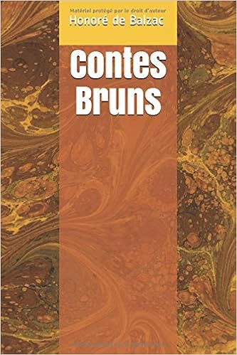 Contes Bruns French Edition Honoré De Balzac - 