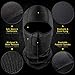 The Friendly Swede Balaclava Face Mask - Ski and Winter Sports Headwear, Neck Gaiter and Motorcycle Helmet Liner (Standard/Nordic/Arctic) - [1-Pack or 2-Pack]