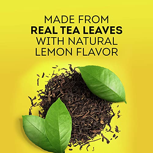 Lipton Zero Sugar Iced Tea Mix, Lemon Low Calorie, 8.1 Ounce (Pack of 6