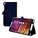 kwmobile Elegant synthetic leather case for Asus Fonepad 8 FE380CG ME380CXG FE380CXG in dark blue with convenient STAND FEATURE