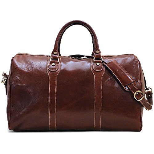 Floto Luggage Milano Duffle Bag, Vecchio Brown, One Size