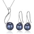 5.5 - 8.0 Mm Cultured Freshwater Pearl Double Stone Adjustable Fashion Necklace - Grownbrilliance
