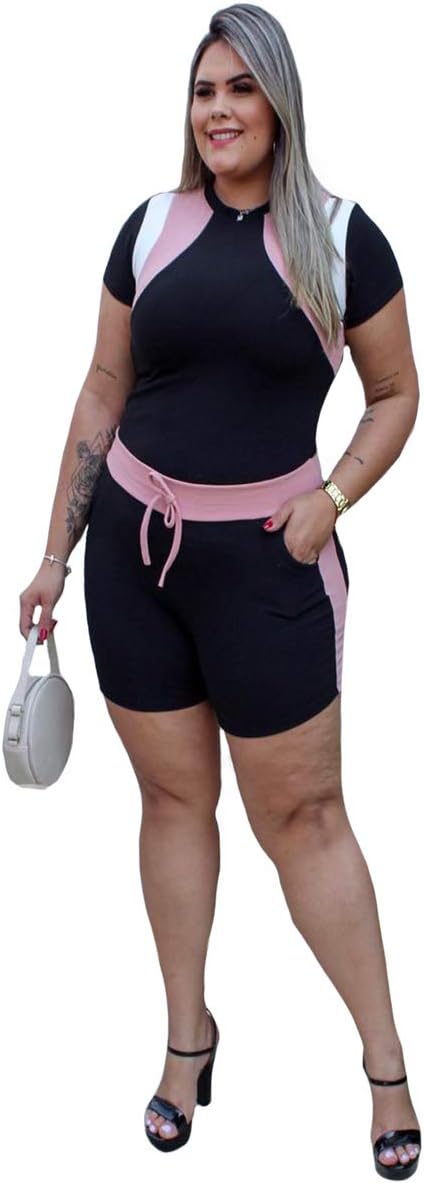 quero ver conjunto de short e blusa