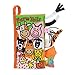 XILALU Infant Kid Baby Animal Tails Cloth book Baby Toy Cloth Development Books Learning Education Books (C)