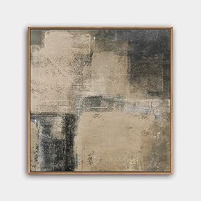 signwin Framed Canvas Wall Art Modern Texture Painting...