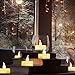 BEICHI Set of 24 Flameless LED Tea Lights Bulk, Electric Tealight Candles, Small Fake Candles Battery Operated, Warm White Flickering Mini Candles for Christmas, Home Decor