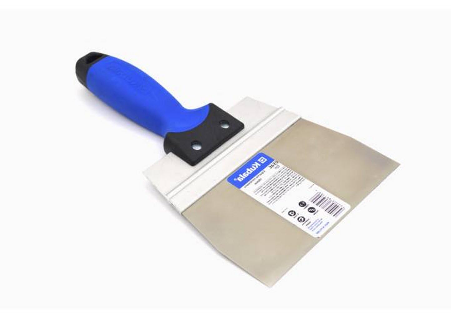 Stainless Steel Taping Knife 150mm. Plastering Spatula 6", Rubber Handle (K0546)