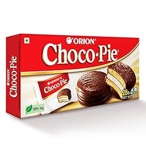 ORION Choco Pie – Chocolate Coated Soft Biscuit 6 Pcs Pack, 168 g